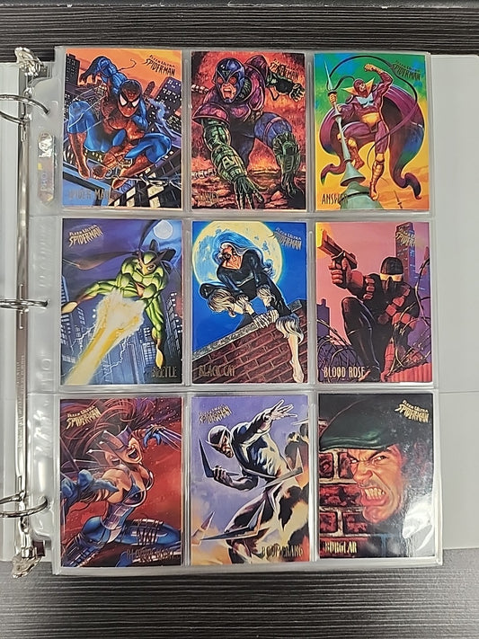 1995 Fleer Ultra Spider-Man: Complete Base Set w/ All Inserts 185 Cards