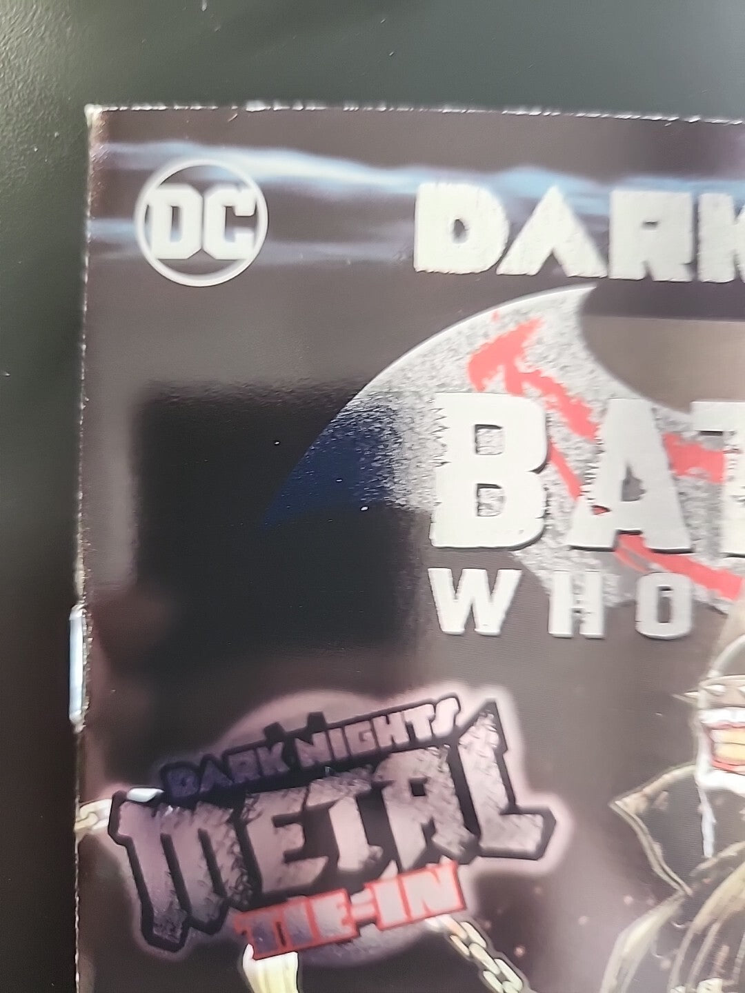 The Batman Who Laughs #1 Foil Cover | 1ST PRINT NM | DARK NIGHTS METAL | DC