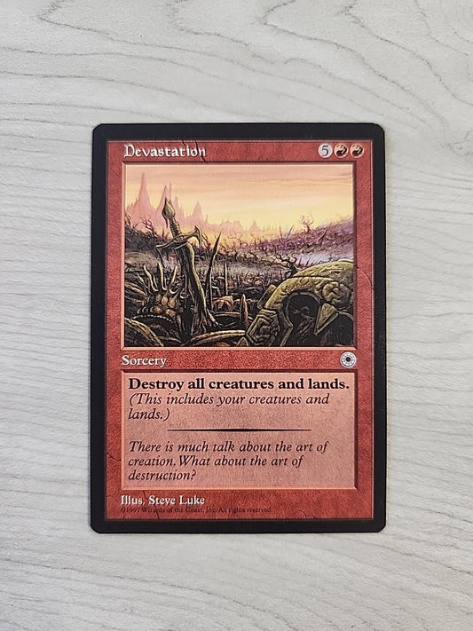 MTG Devastation Portal English Magic The Gathering NM