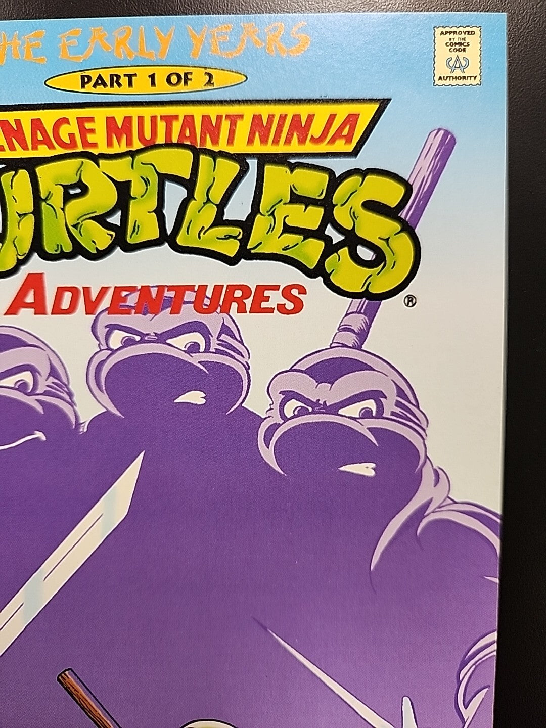 Teenage Mutant Ninja Turtles Adventures # 71 High Grade Canadian Price Variant 