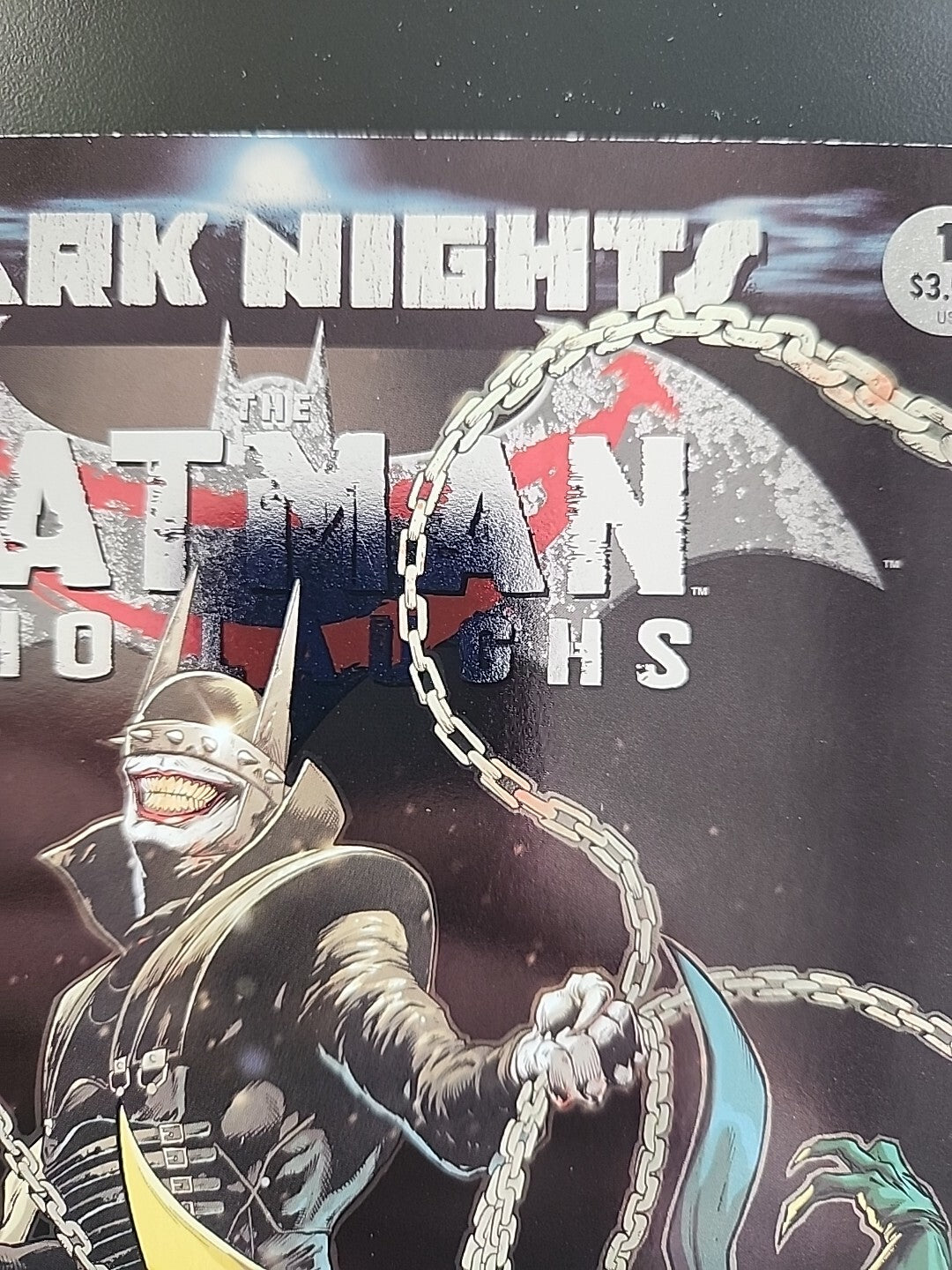 The Batman Who Laughs #1 Foil Cover | 1ST PRINT NM | DARK NIGHTS METAL | DC