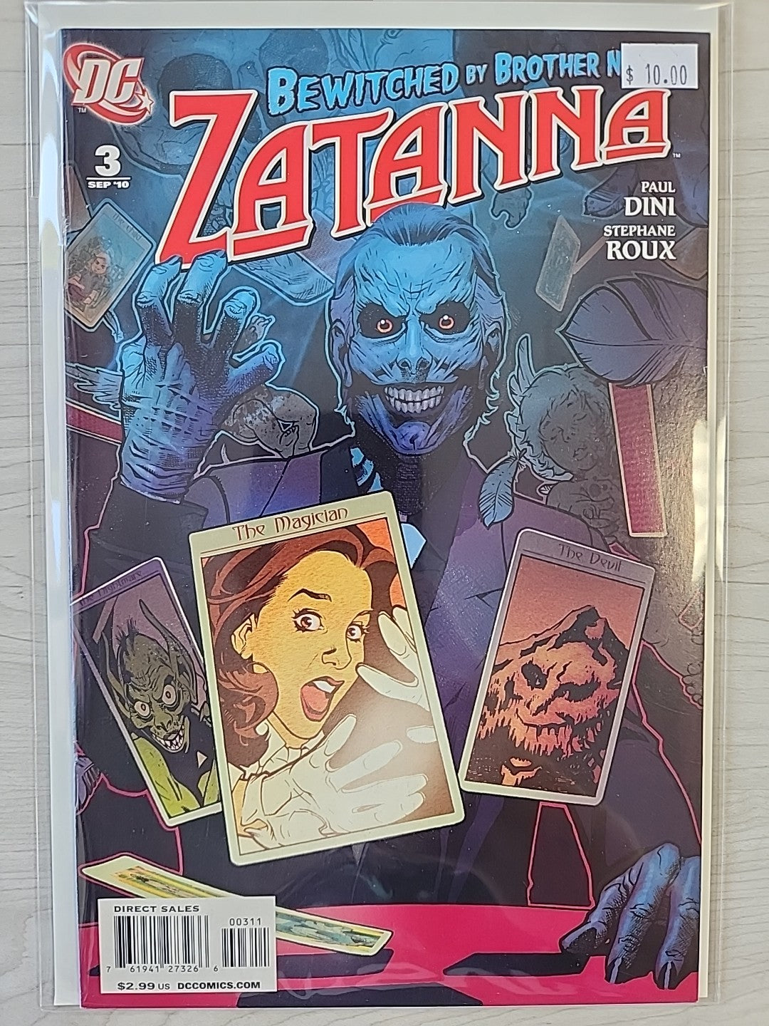 ZATANNA 2 - 10, 12 DC Comics 2010 Lot Of 10 Books Paul Dini A Covers