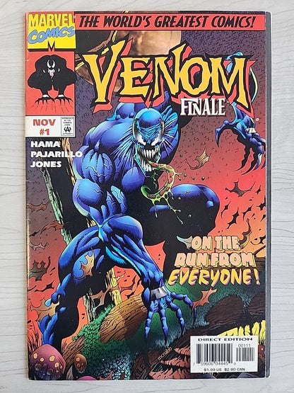 VENOM: FINALE 1-3 COMPLETE SET 1st PRINTS Spider-Man App. Marvel 1997 FN/VF