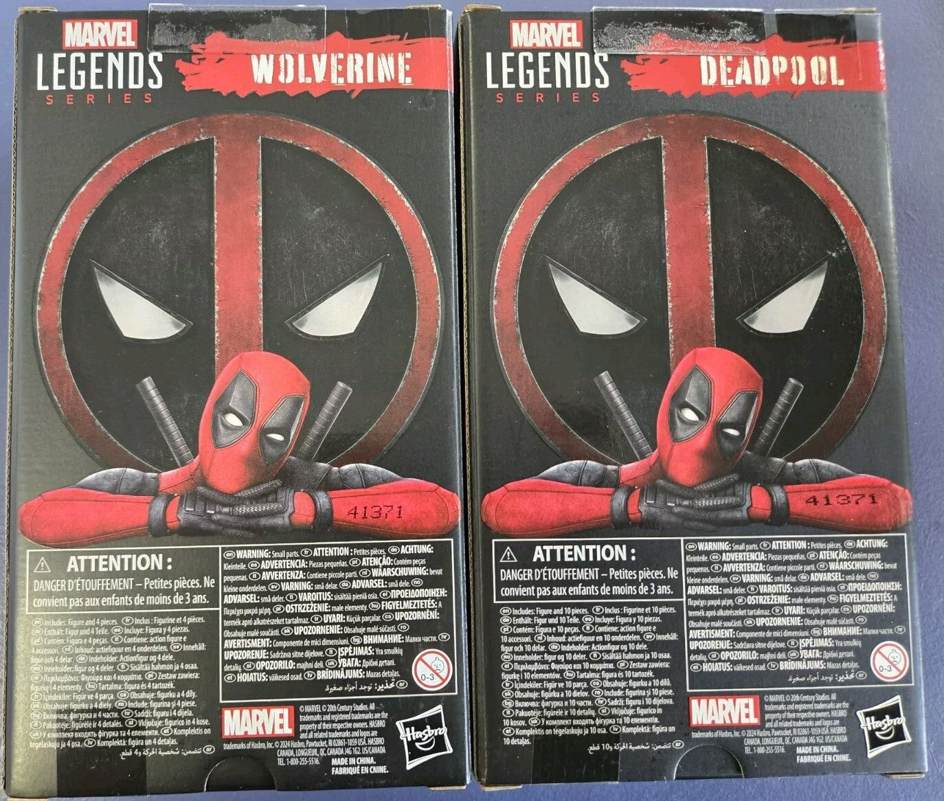 Deadpool & Wolverine Marvel Legends Legacy Collection Bundle