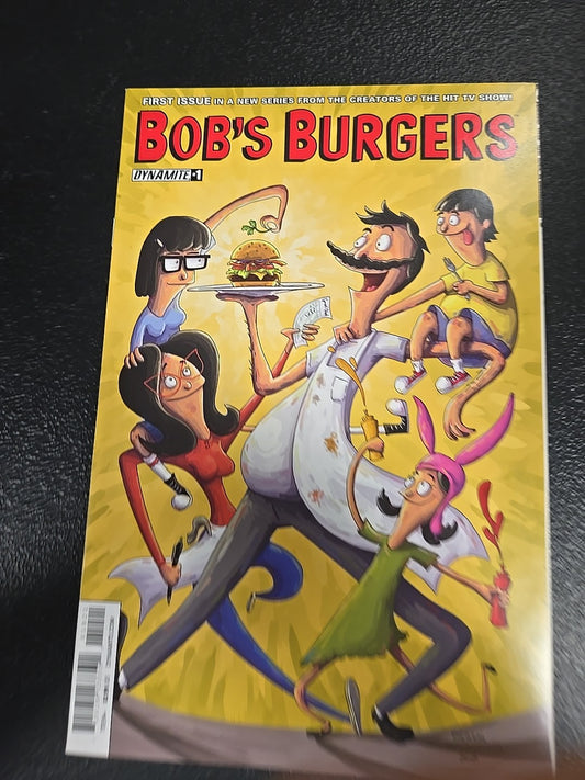 Bob's Burgers #1 Order Up Variant Cover - Key Issue- Key Cover- 🍔 