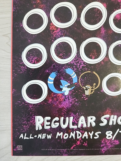 Regular Show #1 Cover F Variant Kaboom Comics 2013 Cartoon Network VF/NM