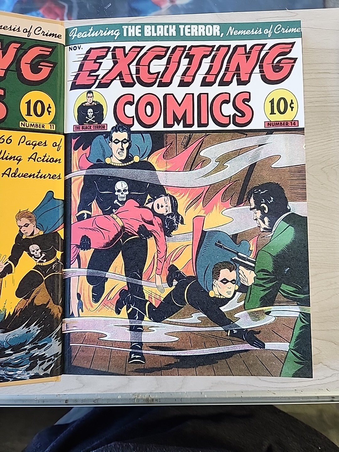 Golden Age Classics Black Terror Slipcase Edition Vol 1 Hardcover 9-20 1941 