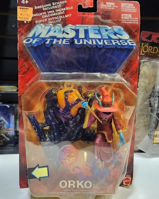 Orko 2002 200x MASTERS OF THE UNIVERSE MOTU Mattel MOC Series 1