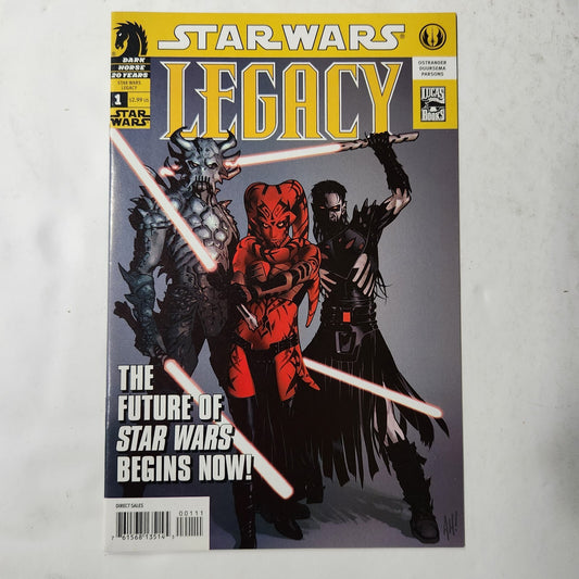 Star Wars LEGACY #1 (Dark Horse Comics, 2006)  1st Cade Skywalker Appearance