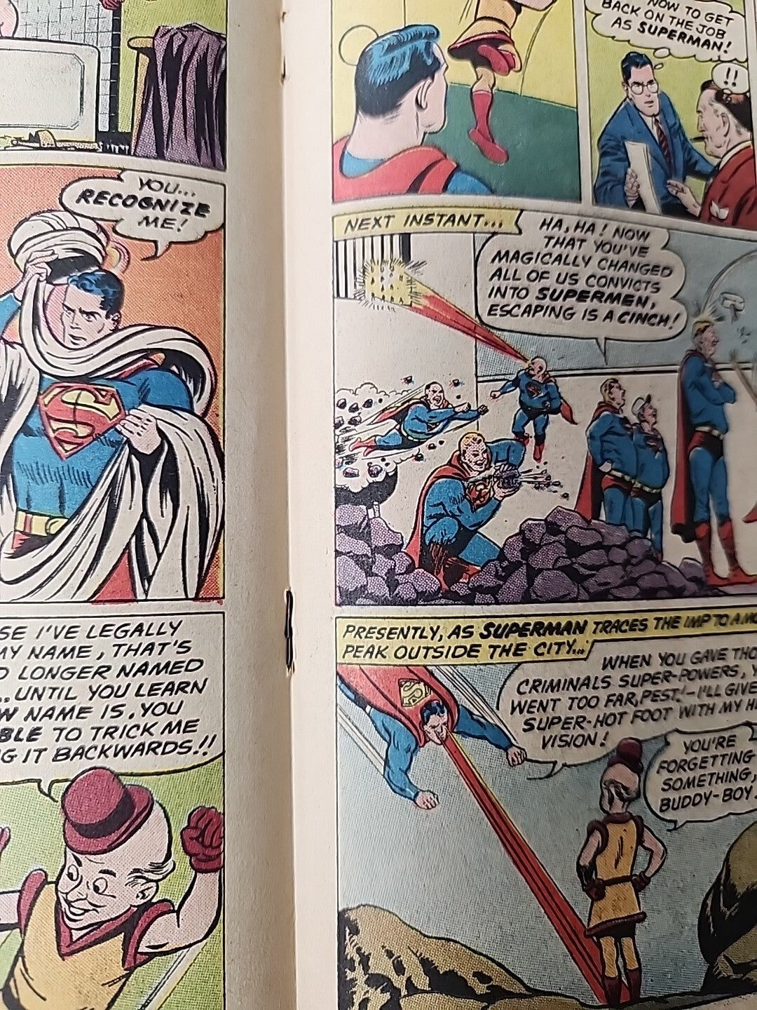 SUPERMAN No. 148 Super Mischief of Mr. Mxyzptlk Silver Age 1961 DC Comics VG