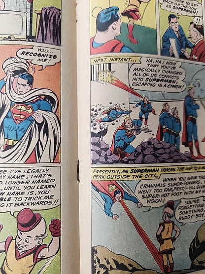 SUPERMAN No. 148 Super Mischief of Mr. Mxyzptlk Silver Age 1961 DC Comics VG