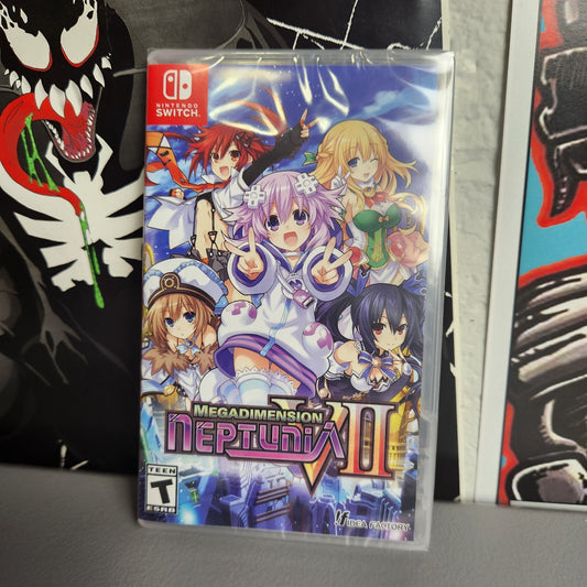 Megadimension Neptunia VII Cover B (Nintendo Switch) NEW SEALED, MINT LRG, RARE!