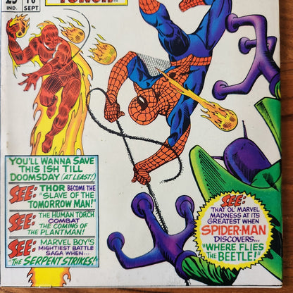 Marvel Tales #16 Steve Ditko Spider-Man Human Torch Marvel Comics 1968 F 6.0