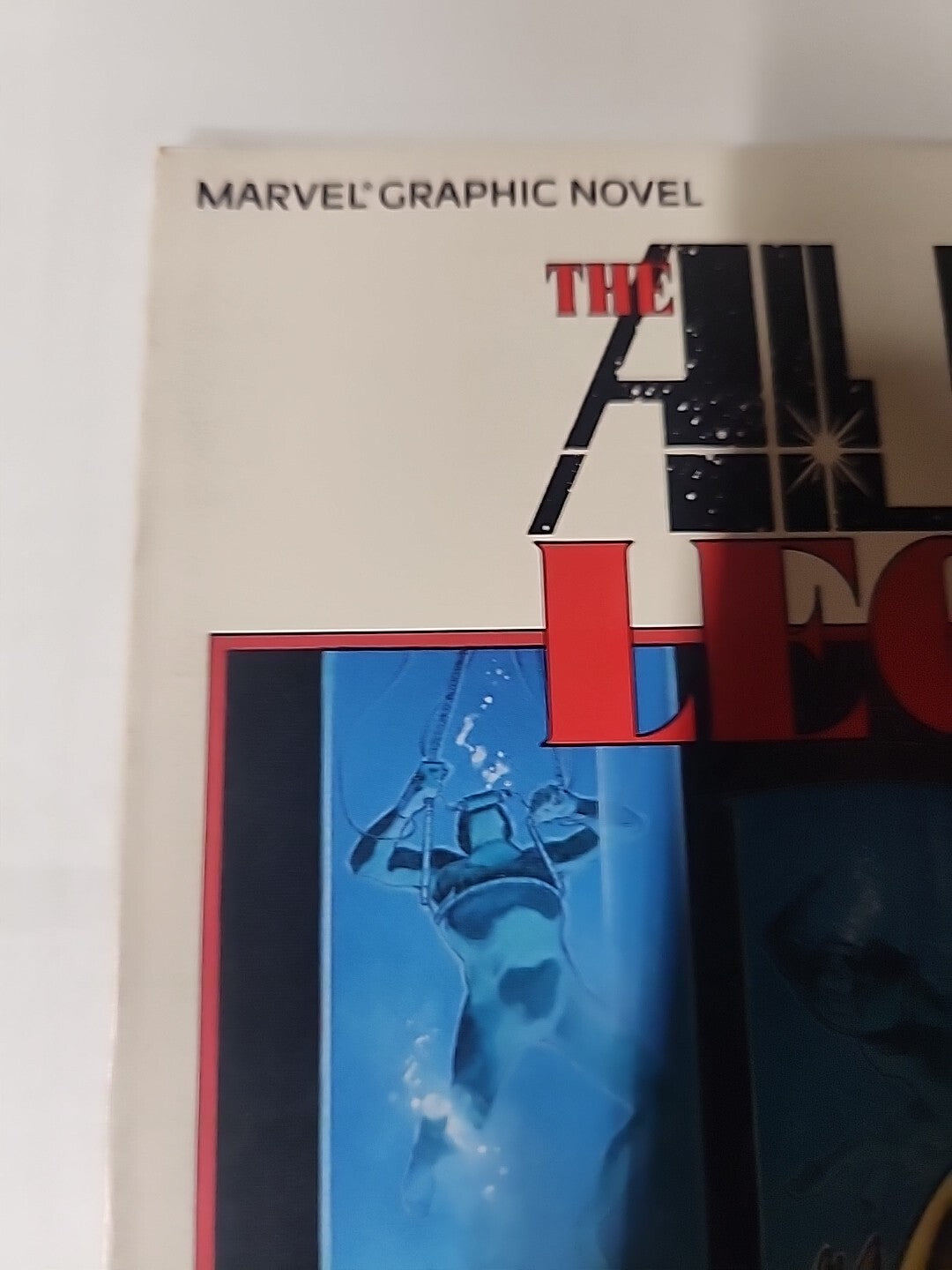 The Alien Legion A Grey Day to Die  Marvel Graphic Novel 1986 VF