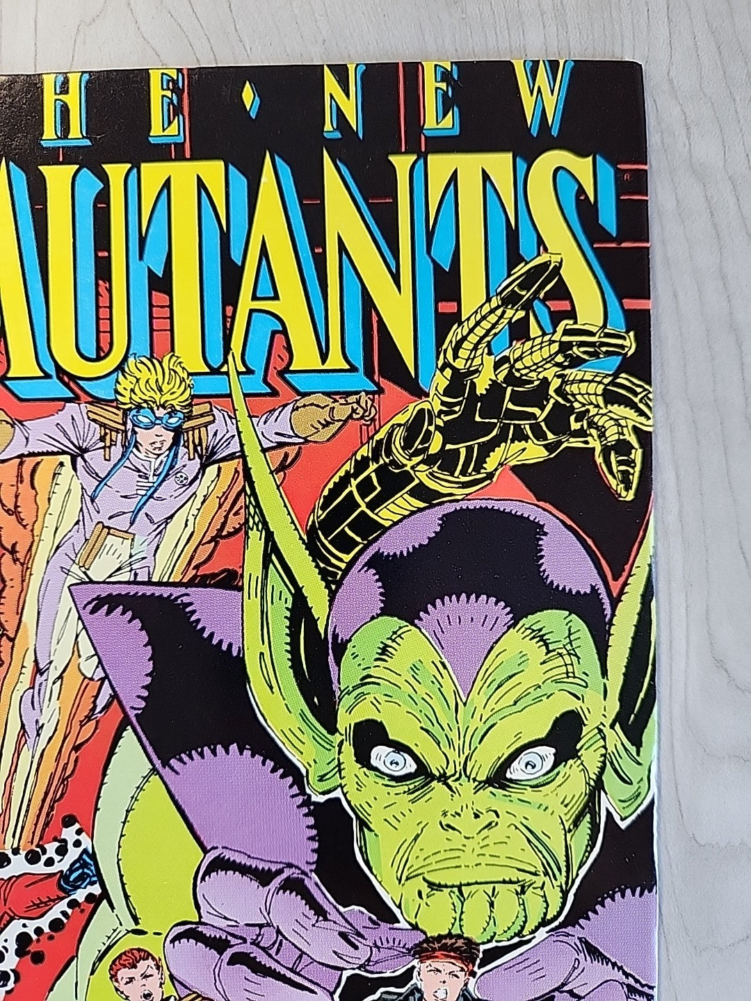 The New Mutants #92 Marvel Comics 1990 Rob Liefeld Cover VF