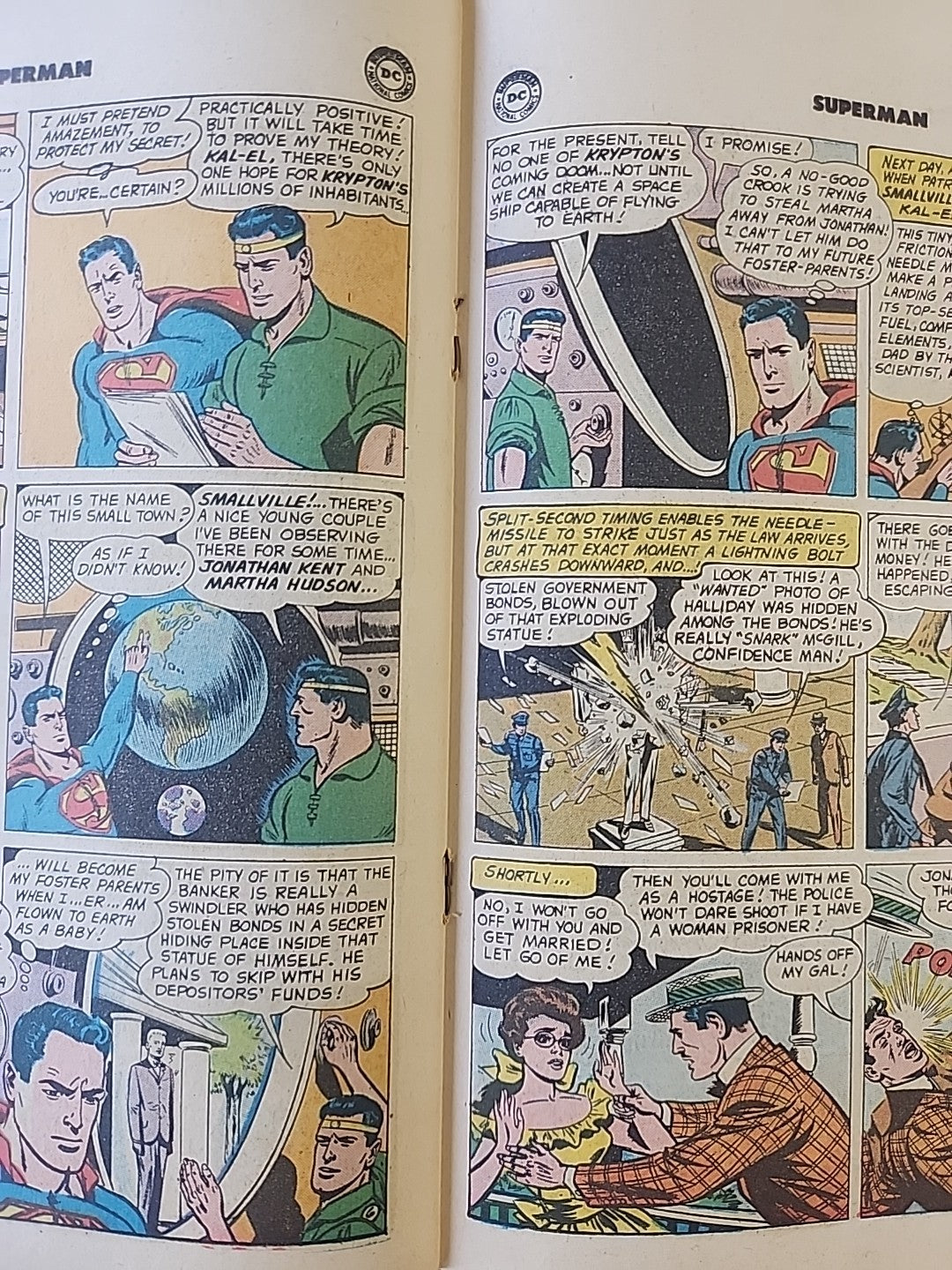 Superman #141 VG/VG+ Superman's Return To Krypton DC Comics 1960