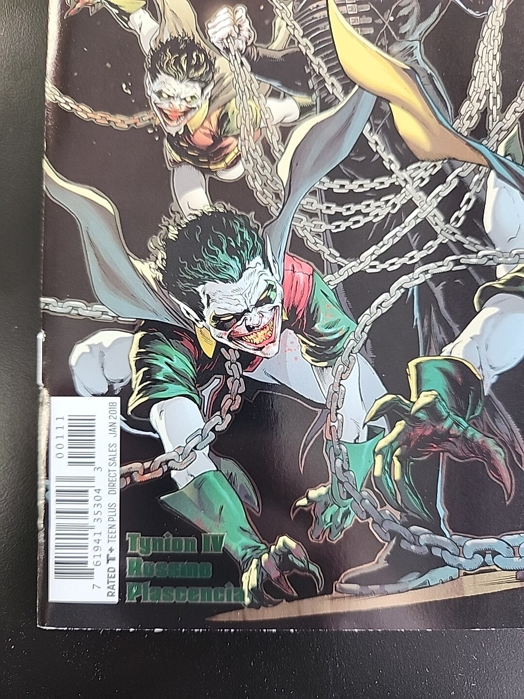The Batman Who Laughs #1 Foil Cover | 1ST PRINT NM | DARK NIGHTS METAL | DC