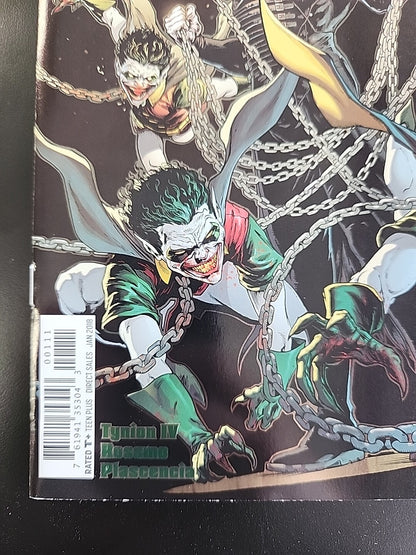 The Batman Who Laughs #1 Foil Cover | 1ST PRINT NM | DARK NIGHTS METAL | DC