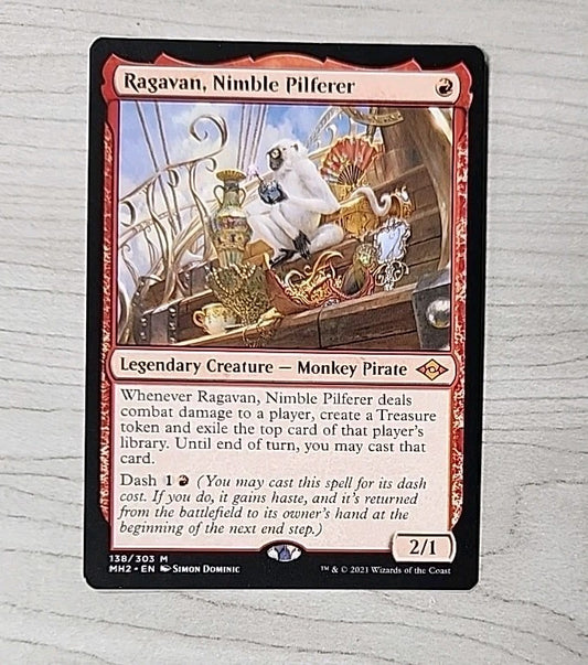 MTG Ragavan Nimble Pilferer Modern Horizons 2 Regular English Magic The Gatherin