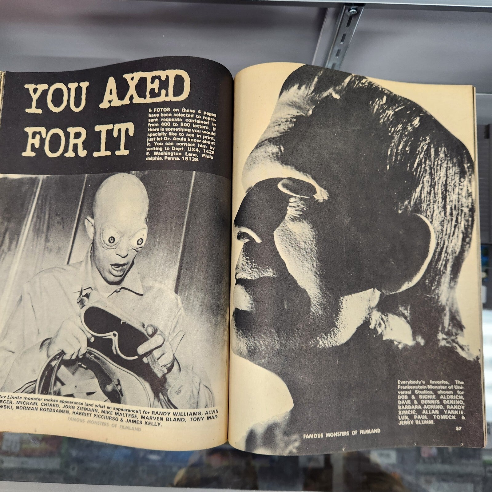 Famous Monsters of Filmland # 34 from 1965 Mr. Hyde cover Forest J Ackerman 