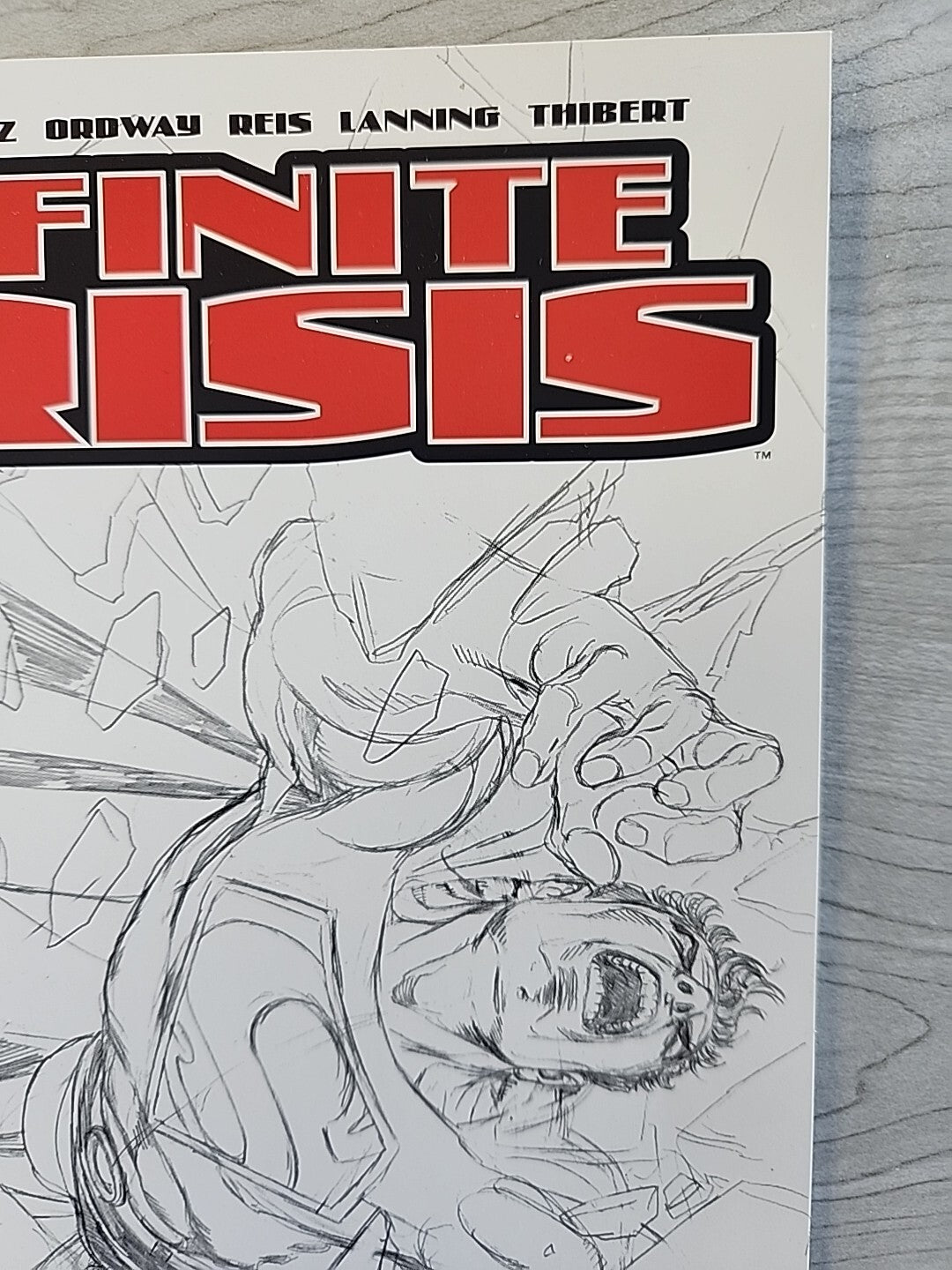 Infinite Crisis #5 C Perez Sketch Variant 2nd Printing NM 2006 1st Blue Beetle