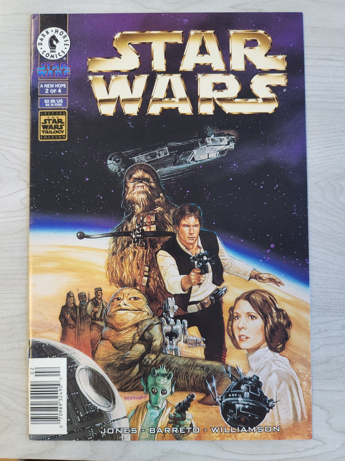 Star Wars A New Hope Special Edition 1 2 3 4 1997 Comic Set VF/NM Newsstand 