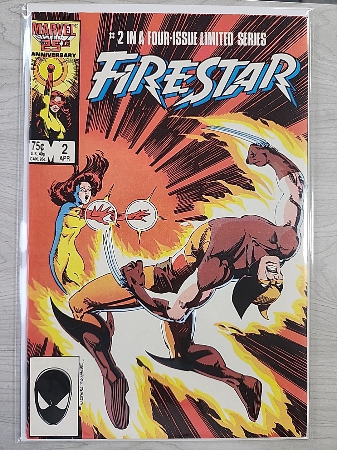 Firestar #1-4 Complete Set 1 2 3 4 Lot Of 4 Marvel Comics 1985 High Grade