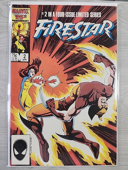 Firestar #1-4 Complete Set 1 2 3 4 Lot Of 4 Marvel Comics 1985 High Grade
