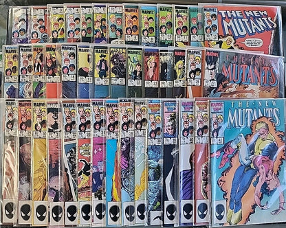 New Mutants #1-45 Lot Of 45 Marvel Comics Demon Bear No Missing Issues VF/VF+