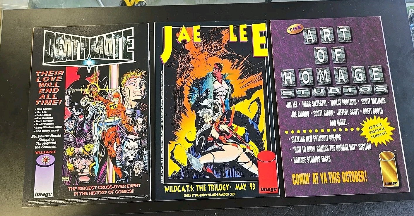 Stormwatch #1-3 Lot of 3 Jim Lee 1993 Image Comics 