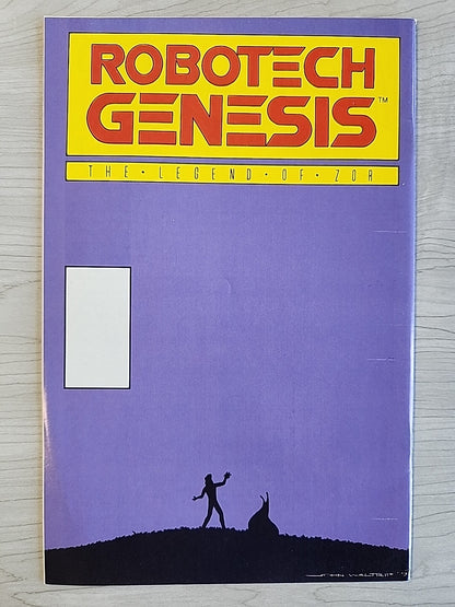 Robotech Genesis Legend of Zor # 1 2 3 4 Eternity Comics 1992 Newsstand & Direct