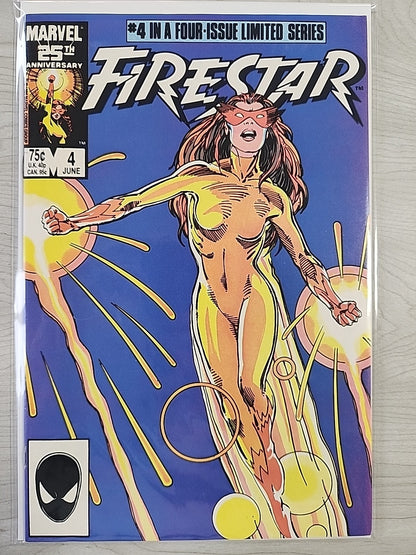 Firestar #1-4 Complete Set 1 2 3 4 Lot Of 4 Marvel Comics 1985 High Grade
