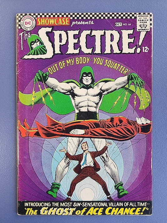 Showcase #64 FN Murphy Anderson 5th S.A. Spectre 1st Ace Chance
