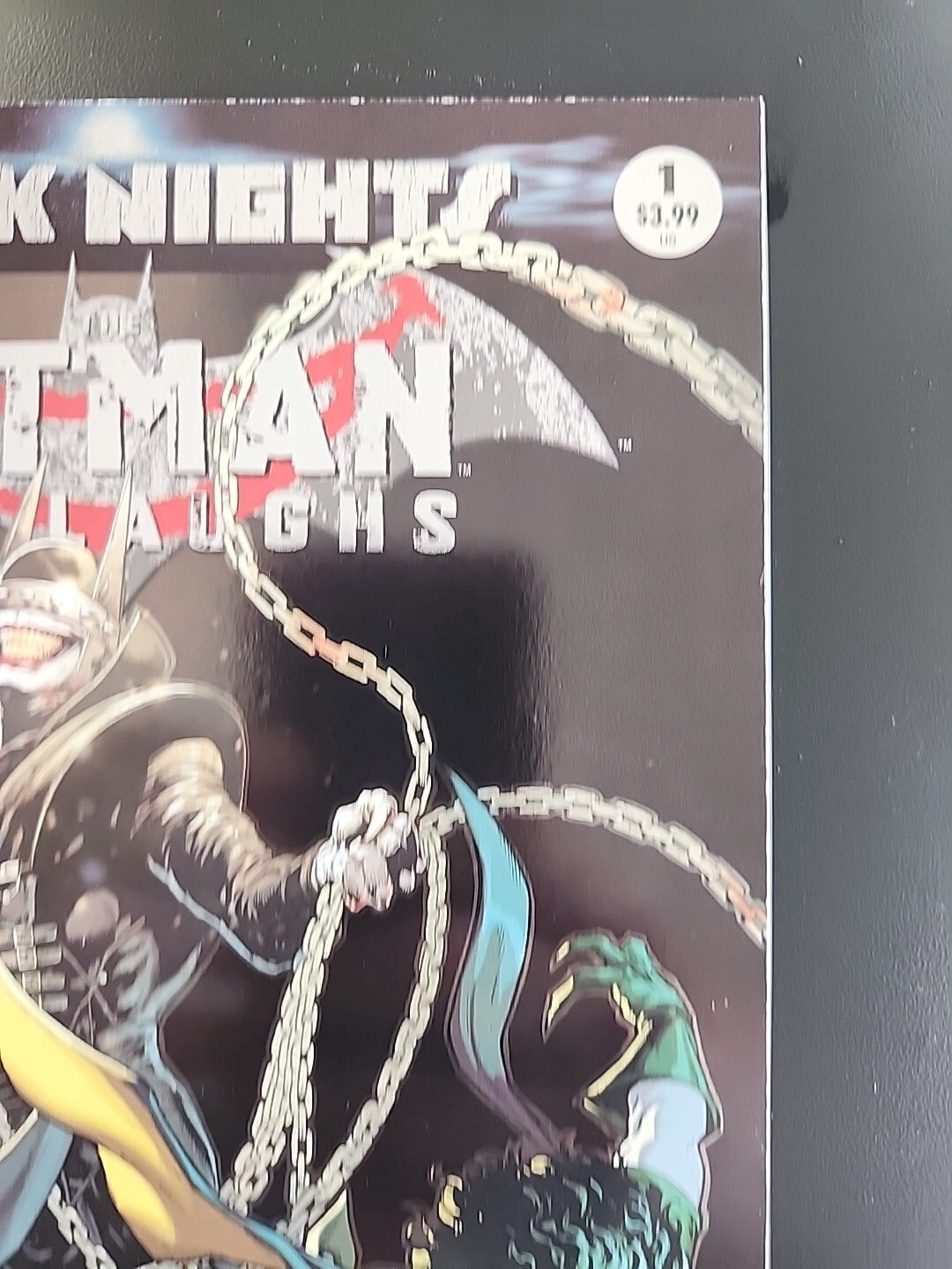 The Batman Who Laughs #1 Foil Cover | 1ST PRINT NM | DARK NIGHTS METAL | DC