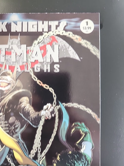 The Batman Who Laughs #1 Foil Cover | 1ST PRINT NM | DARK NIGHTS METAL | DC