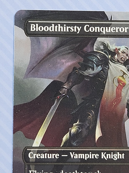 MTG Bloodthirsty Conqueror (Borderless) Foundations Regular Magic The Gathering 