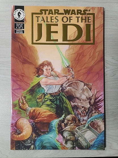 Star Wars: Tales of the Jedi #1-5 Gold Foil Set Limited To 7500 With COA VF/NM