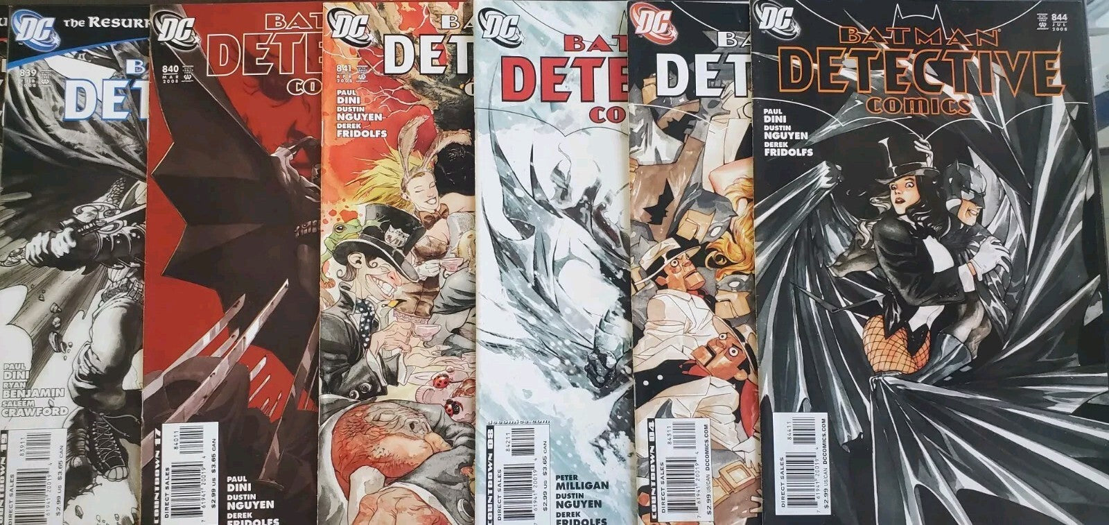 Detective Comics 823-829 & 833-849 Lot 1st App Harvest Included