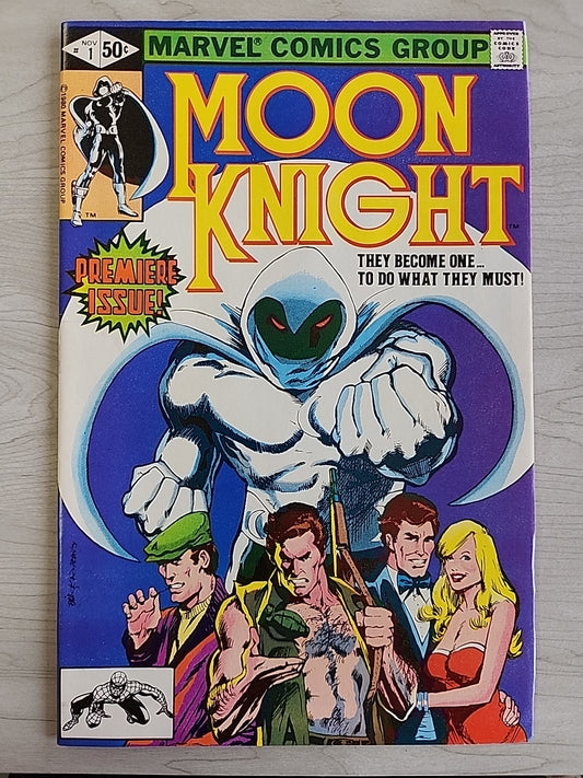 Moon Knight #1 Marvel Comics 1980 1st app of Bushman Khonshu VF