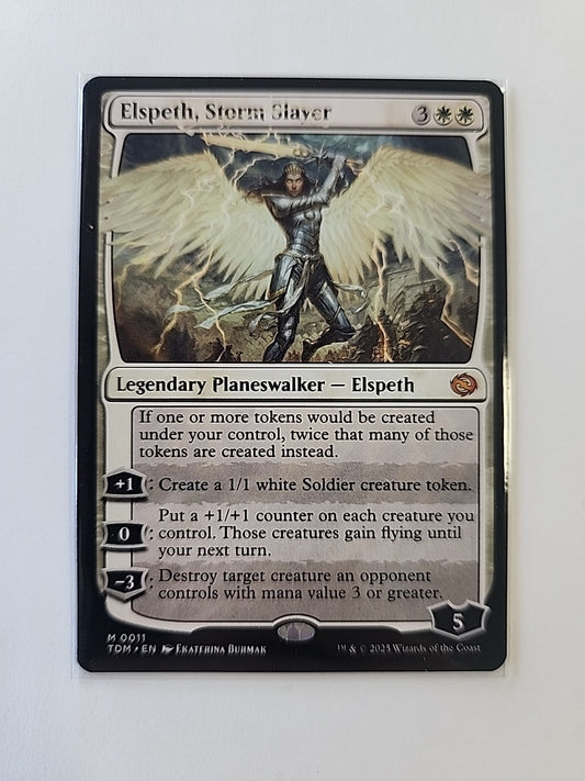 MTG Elspeth, Storm Slayer Tarkir: Dragonstorm Regular Mythic 11 English NM