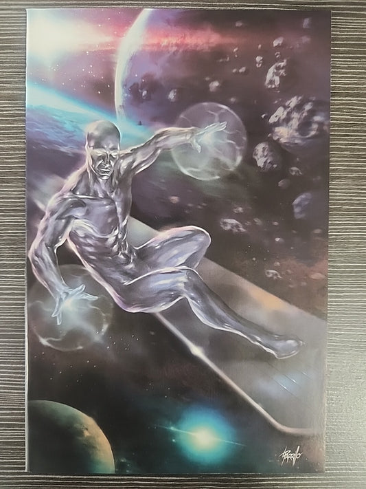 Silver Surfer: Black #1 Lucio Parrillo Virgin Variant