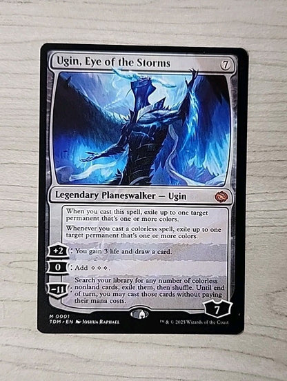 MTG Ugin, Eye of the Storms Regular Tarkir: Dragonstorm (TDM) 0001 English NM