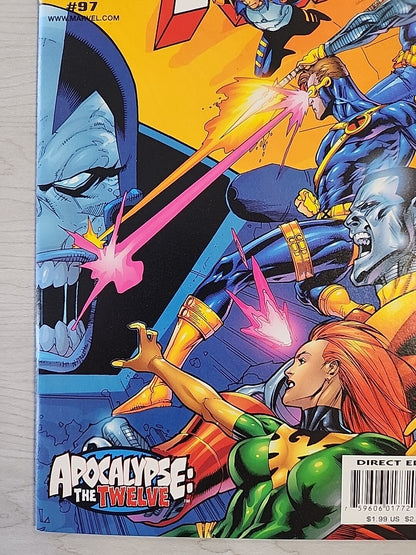 X-Men # 97 2000 Variant Connecting Cover Yu Apocalypse
