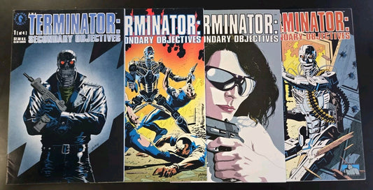 The Terminator  Secondary Objectives Full Set - Dark Horse Comics 