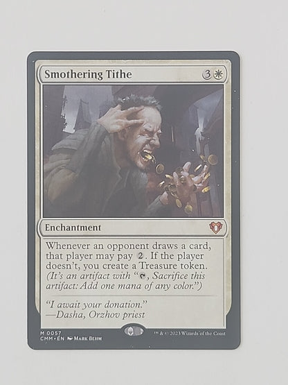 MTG Smothering Tithe Commander Masters Regular English Magic The Gathering 