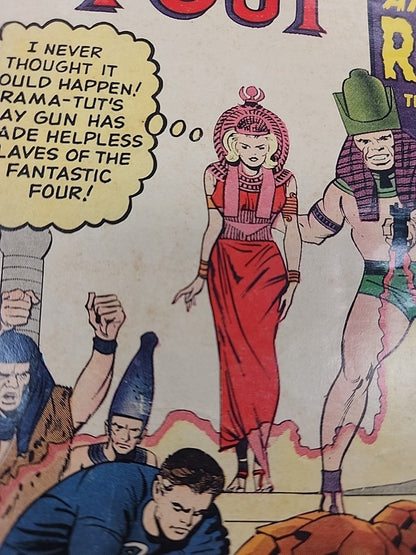 Fantastic Four 19 1963 VG- Lee Kirby/Reinman 1st Rama-Tut (Kang) KEY X-Men 1 Ad