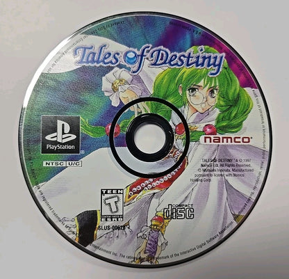 Tales of Destiny - PS1- Disc Only - Tested &Working 🔥 