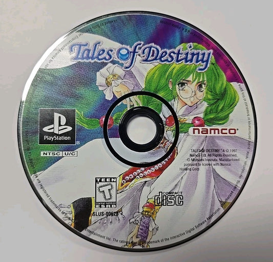 Tales of Destiny - PS1- Disc Only - Tested &Working 🔥 