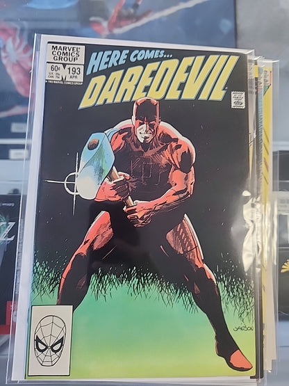Daredevil #185 - 195 197-200 Lot Of 15 Issues Frank Miller Klaus Janson VF/NM