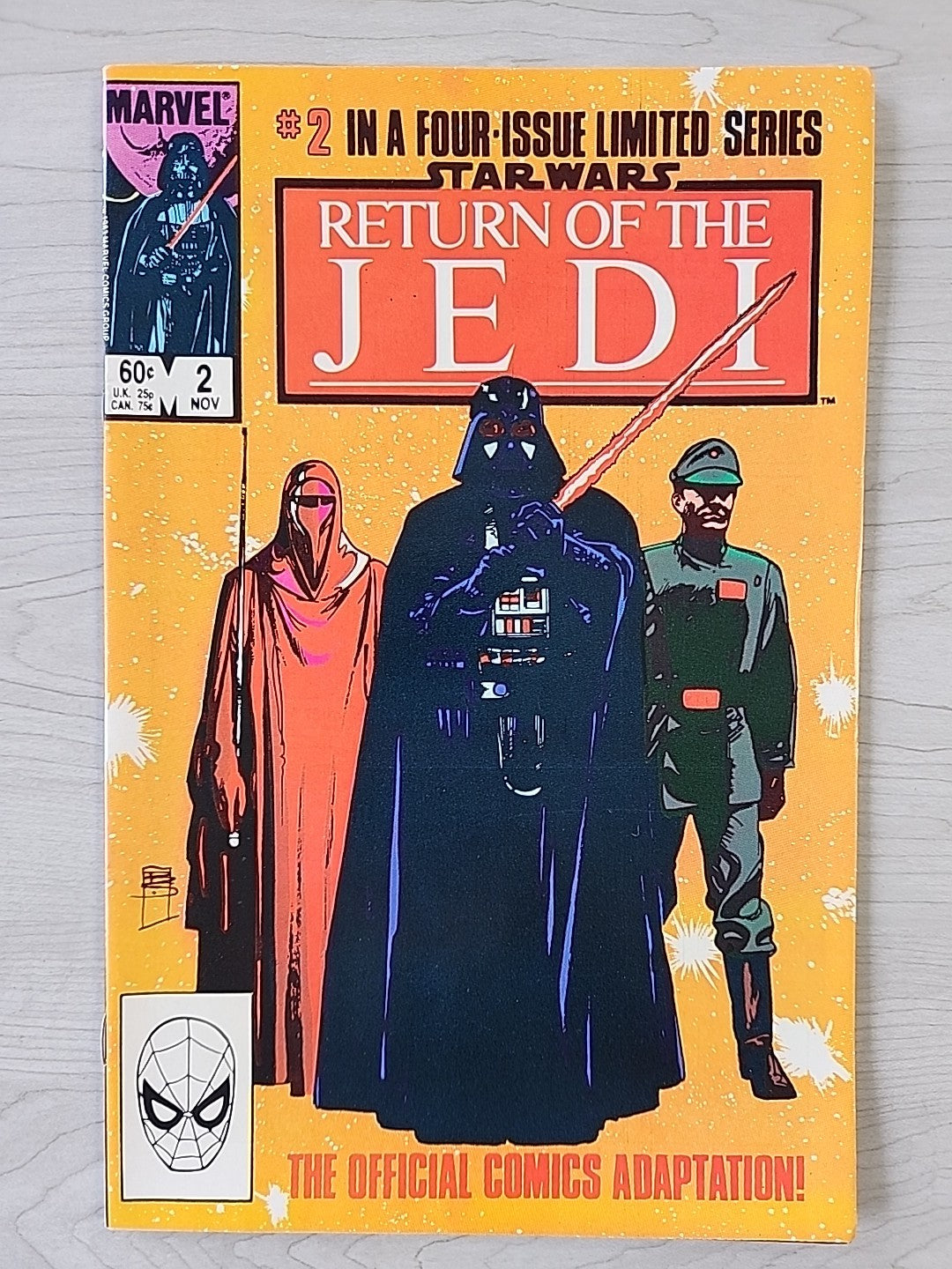 Star Wars: Return of The Jedi  Limited Series Issues 1-4 NM Marvel Comics 1983